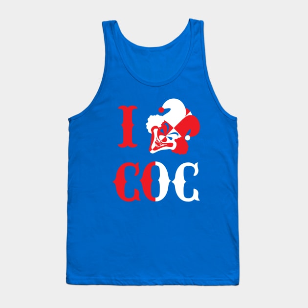 I LOVE CoC Tank Top by the17th_juggalo